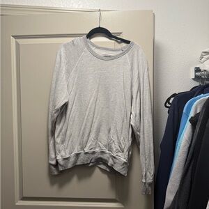THE GREAT. Light Gray Men's Crewneck Sweater